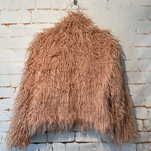 California Moonrise Shaggy Faux Fur Jacket XL EUC - Picture 3 of 4